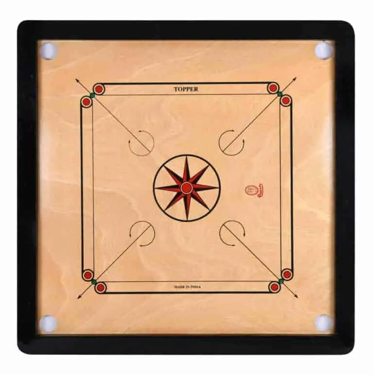 TOPPER’S Queen Carrom Board (27” X 27”) - Sports Goods Market